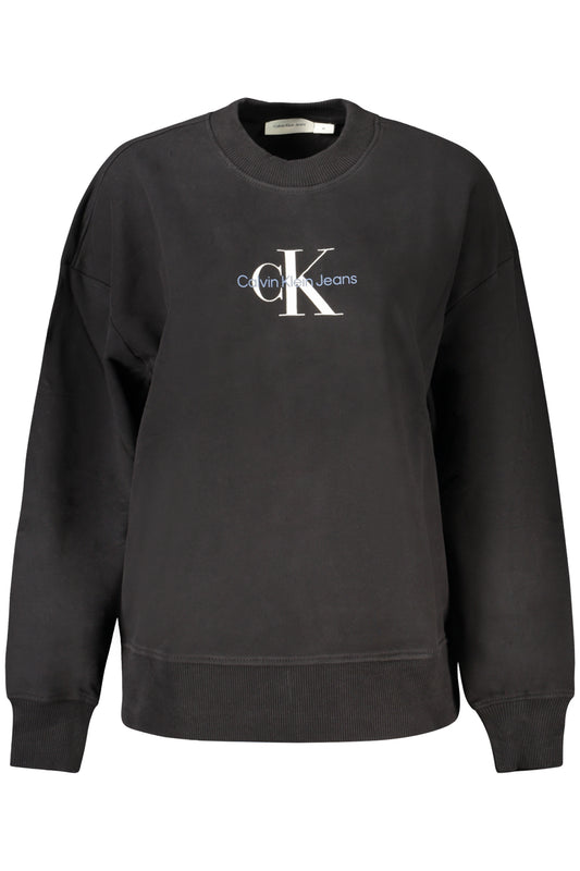 СУИТШЪР CALVIN KLEIN БЕЗ ЦИП ДАМСКИ ЧЕРЕН-0