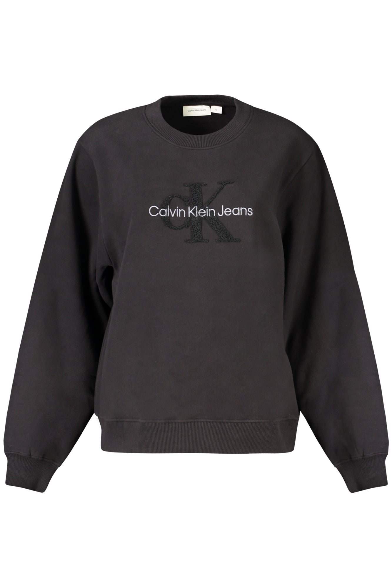 СУИТШЪР CALVIN KLEIN БЕЗ ЦИП ДАМСКИ ЧЕРЕН-0