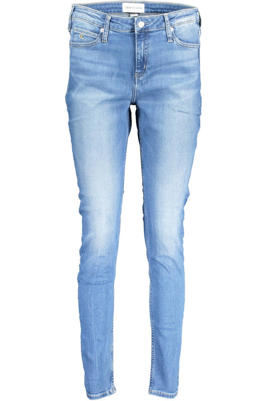 CALVIN KLEIN JEANS DENIM WOMAN СВЕТЛОСИН-0