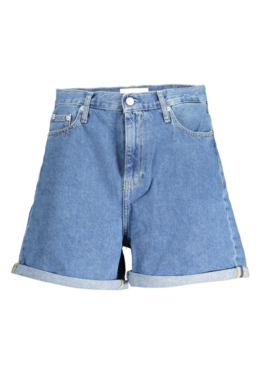 CALVIN KLEIN JEANS КЪСИ ДАМСКИ СИНИ-0