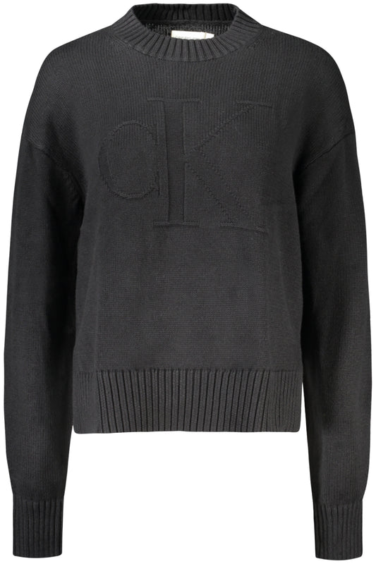 ДАМСКИ ЧЕРЕН ПУЛОВЕР CALVIN KLEIN-0