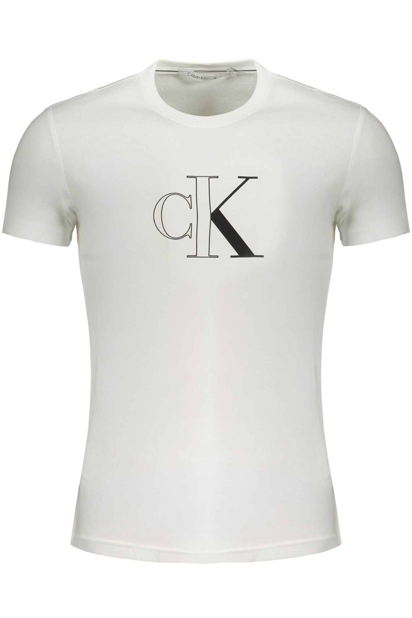 CALVIN KLEIN МЪЖКА ТЕНИСКА С КЪС РЪКАВ БЯЛА-0