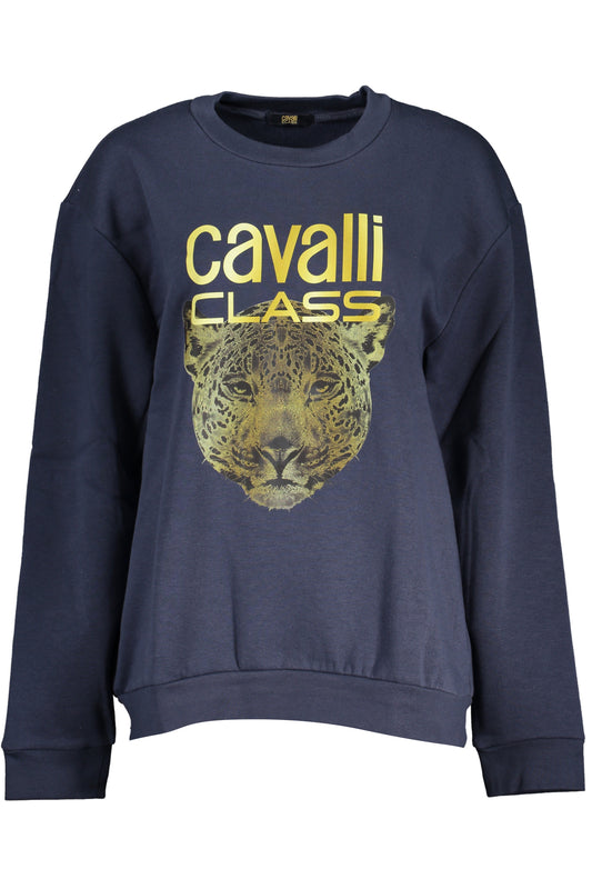 CAVALLI CLASS ДАМСКИ СУИТШЪР БЕЗ ЦИП СИН-0