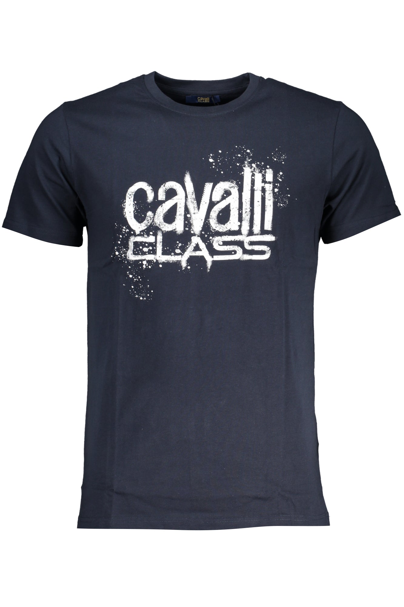 МЪЖКА ТЕНИСКА С КЪС РЪКАВ CAVALLI CLASS СИНЯ-0