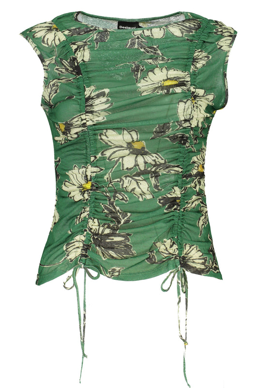 ЗЕЛЕН ДАМСКИ ПОТНИК DESIGUAL-0