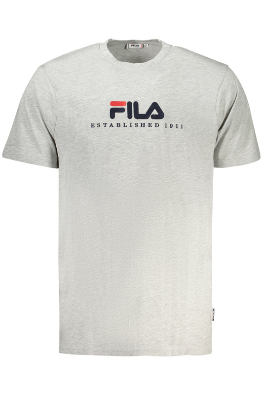 МЪЖКА ТЕНИСКА С КЪС РЪКАВ FILA СИВА-0