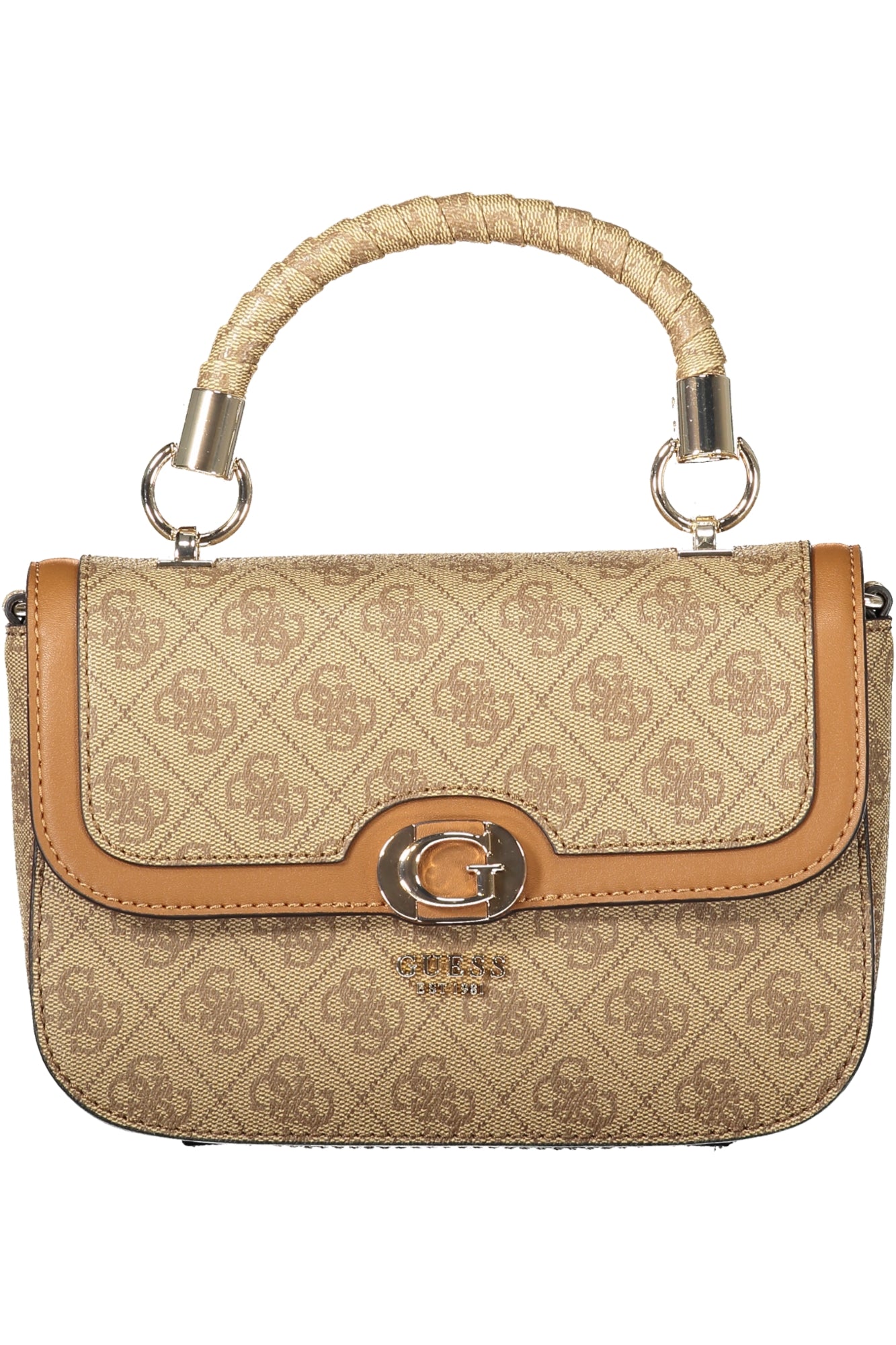 GUESS JEANS ДАМСКА ЧАНТА БЕЖОВА-0