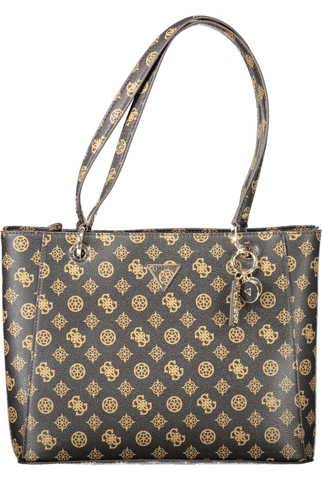 GUESS JEANS ДАМСКА ЧАНТА КАФЯВА-0