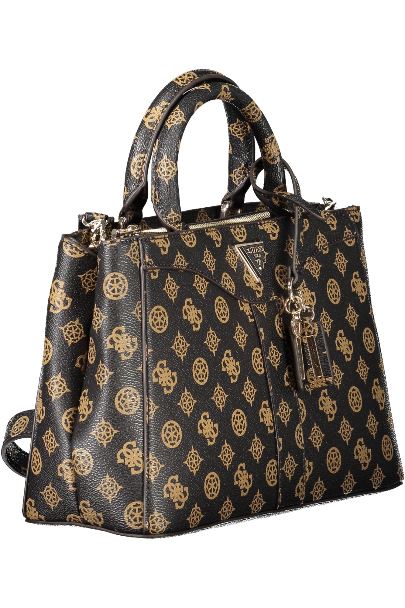 GUESS JEANS ДАМСКА ЧАНТА КАФЯВА-2