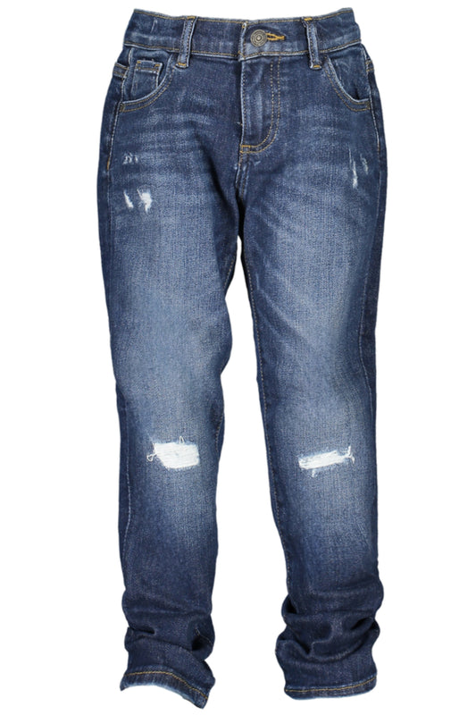 GUESS JEANS ДЪНКОВИ ДЪНКИ ЗА ДЕТСКИ СИНИ-0