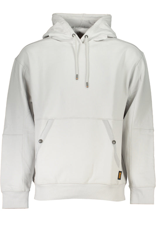 МЪЖКИ СИВ СУИТШЪР БЕЗ ЦИП HUGO BOSS-0