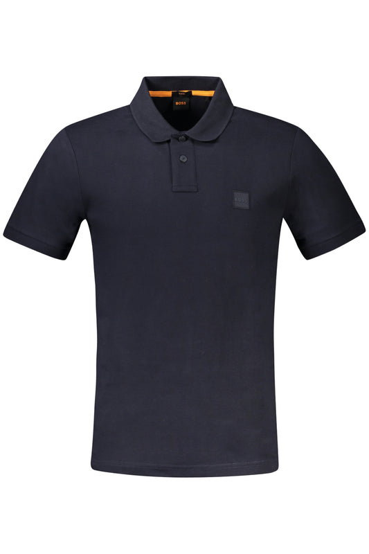 HUGO BOSS POLO С КЪС РЪКАВ МЪЖЕ СИН-0