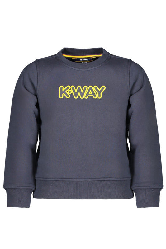 ДЕТСКИ СУИТШЪР K-WAY БЕЗ ЦИП СИН-0