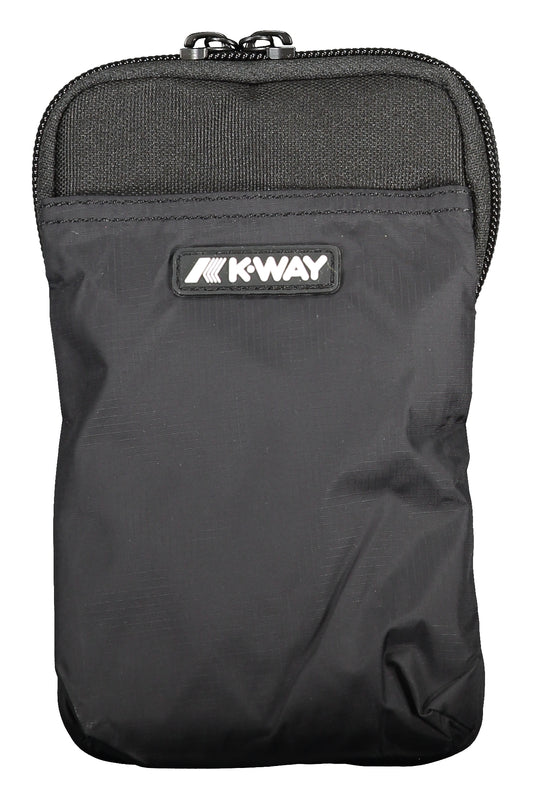 ЧЕРНА МЪЖКА ЧАНТА ПРЕЗ РАМО K-WAY-0