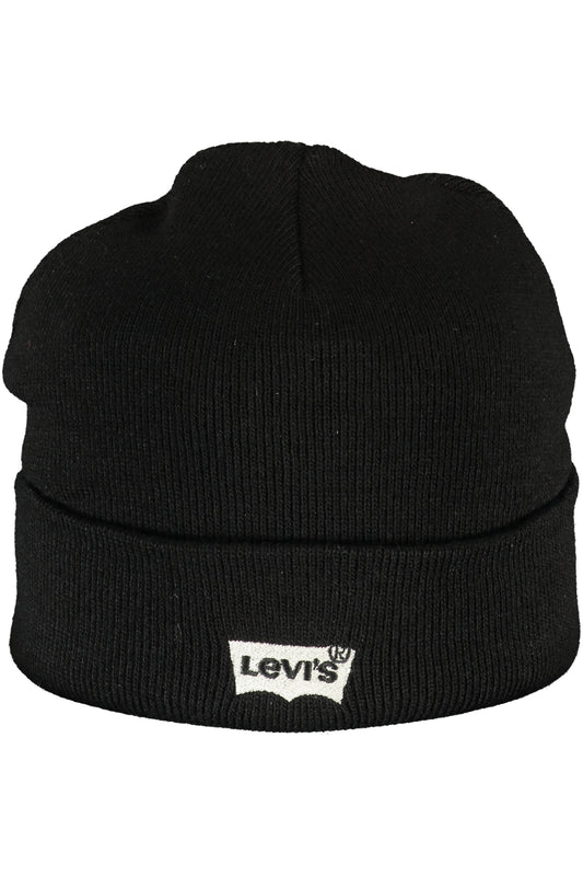 ЧЕРНА МЪЖКА ШАПКА LEVI&#39;S-0