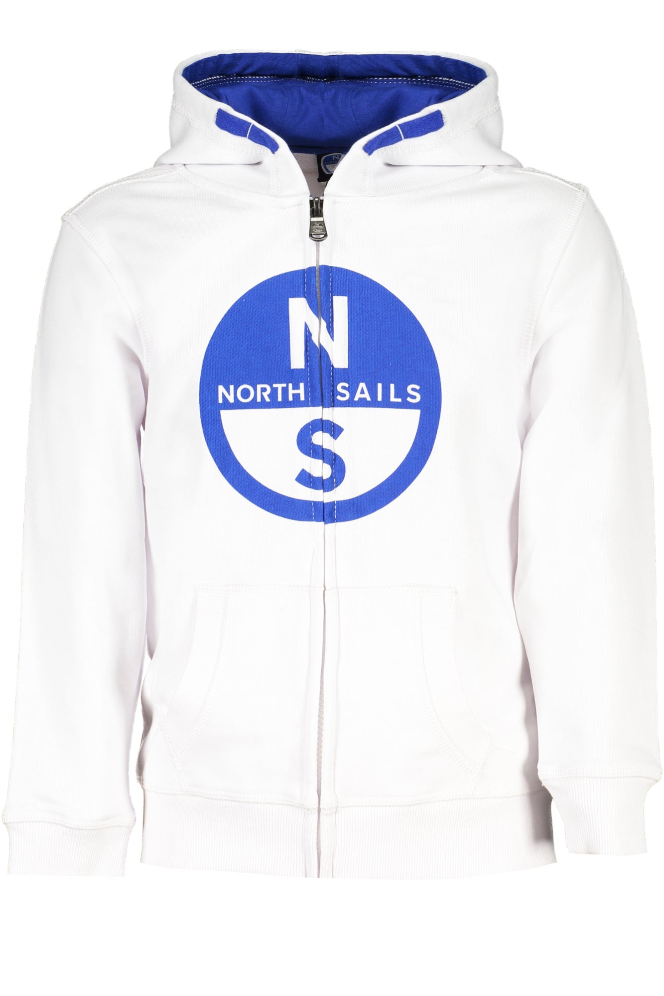 ДЕТСКИ СУИТШЪР С ЦИП NORTH SAILS БЯЛ-0