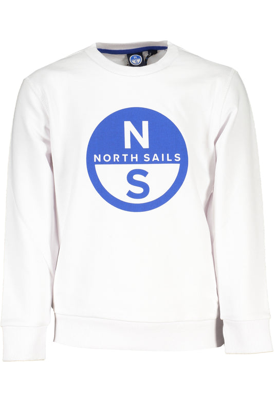 ДЕТСКИ СУИТШЪТ NORTH SAILS БЕЗ ЦИП БЯЛ-0