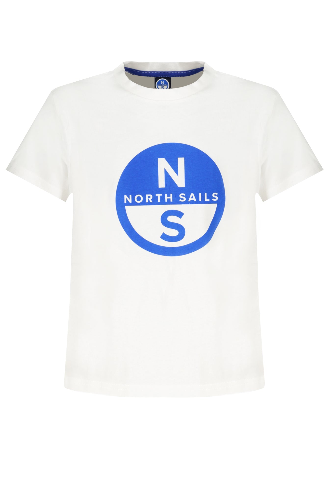 ДЕТСКА БЯЛА ТЕНИСКА С КЪС РЪКАВ NORTH SAILS-0