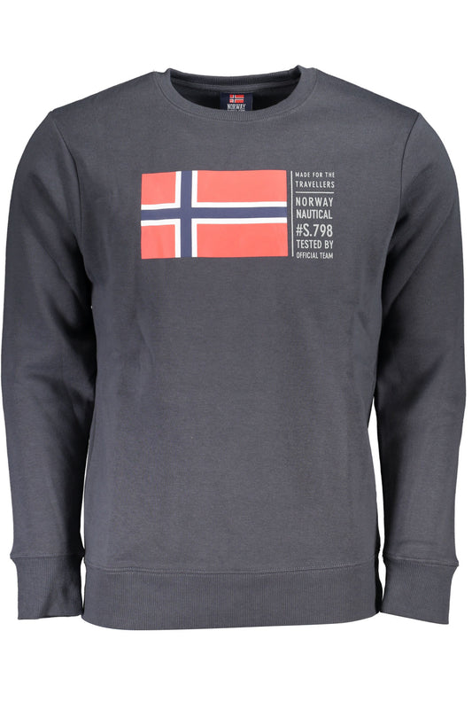 NORWAY 1963 МЪЖКИ СИВ СУИТШЪР БЕЗ ЦИП-0