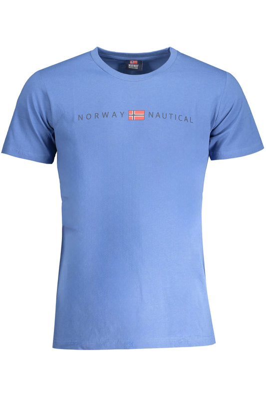 NORWAY 1963 МЪЖКА ТЕНИСКА С КЪС РЪКАВ СИНЯ-0