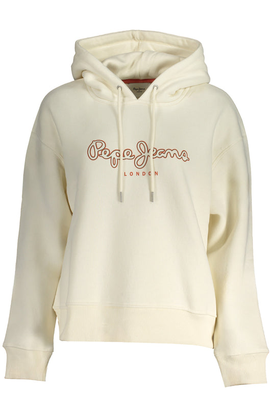 PEPE JEANS ДАМСКИ СУИТШЪР БЕЗ ЦИП БЯЛ-0