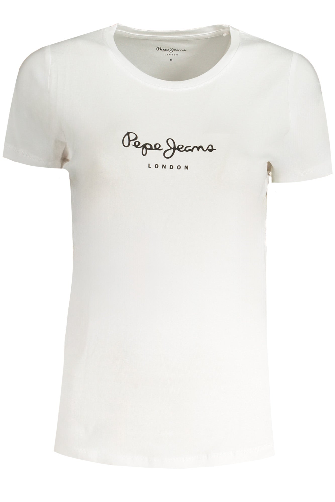 PEPE JEANS ДАМСКА ТЕНИСКА С КЪС РЪКАВ БЯЛА-0