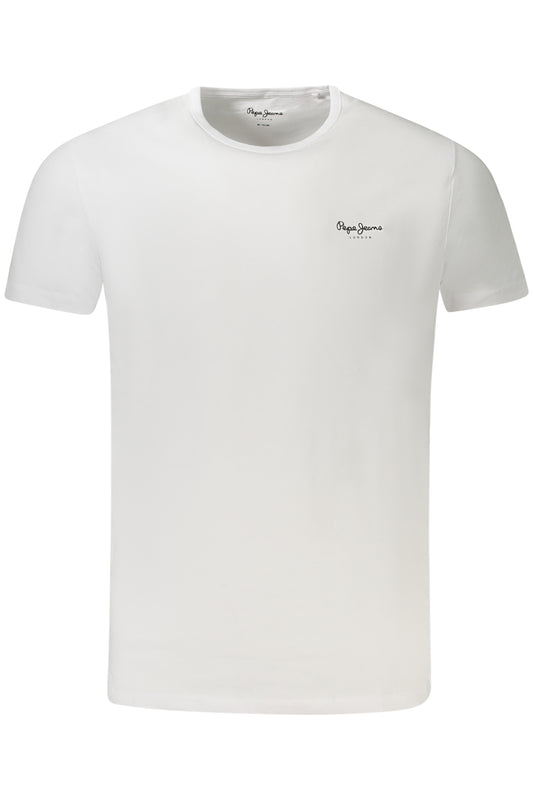 МЪЖКА ТЕНИСКА С КЪС РЪКАВ PEPE JEANS БЯЛА-0
