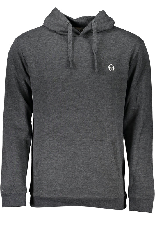МЪЖКИ СИВ СУИТШЪР БЕЗ ЦИП SERGIO TACCHINI-0