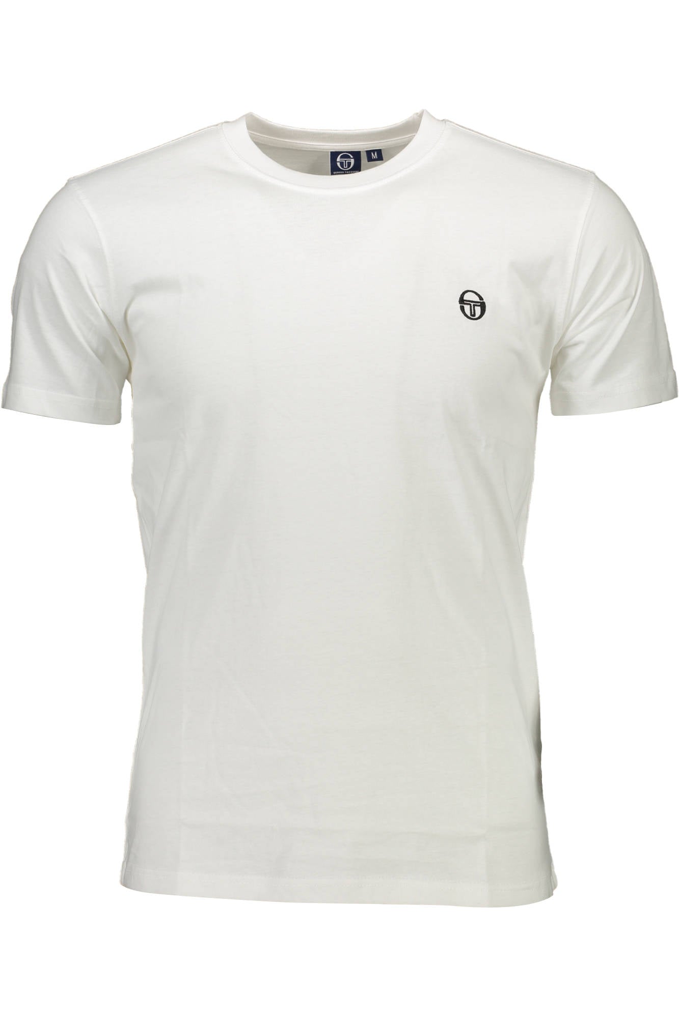 SERGIO TACCHINI БЯЛА МЪЖКА ТЕНИСКА С КЪС РЪКАВ-0