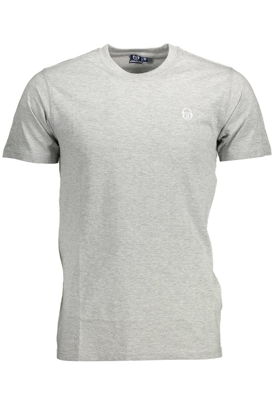SERGIO TACCHINI МЪЖКА ТЕНИСКА С КЪС РЪКАВ СИВА-0