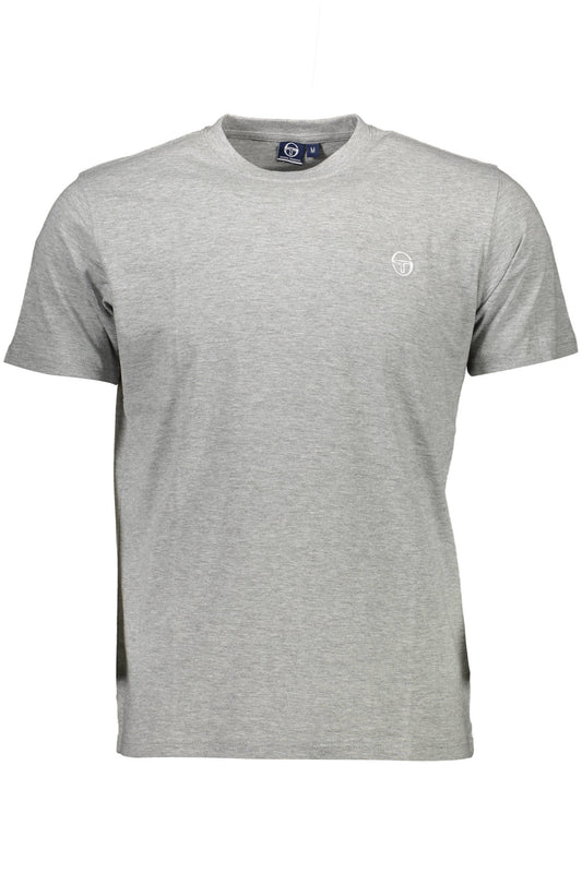 SERGIO TACCHINI МЪЖКА ТЕНИСКА С КЪС РЪКАВ СИВА-0