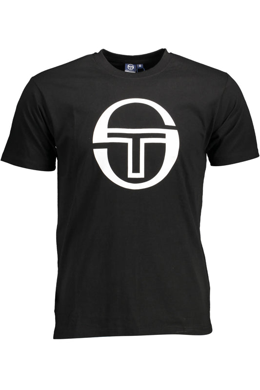 SERGIO TACCHINI МЪЖКА ТЕНИСКА С КЪС РЪКАВ ЧЕРНА-0