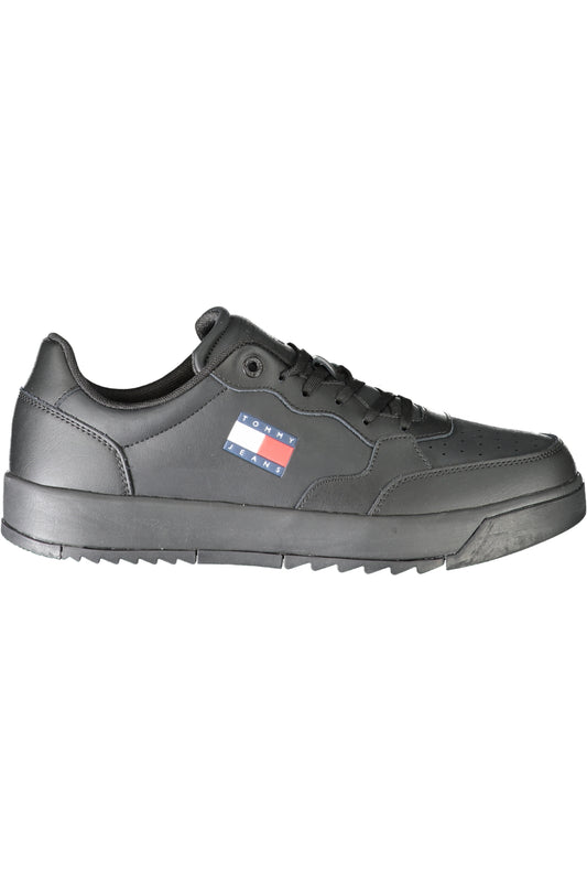 ЧЕРНИ МЪЖКИ СПОРТНИ ОБУВКИ TOMMY HILFIGER-0