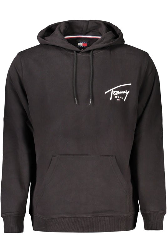 TOMMY HILFIGER МЪЖКИ ЧЕРЕН СУИТШЪТ БЕЗ ЦИП-0