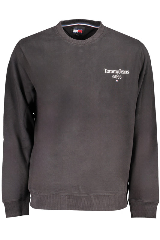 TOMMY HILFIGER МЪЖКИ ЧЕРЕН СУИТШЪТ БЕЗ ЦИП-0