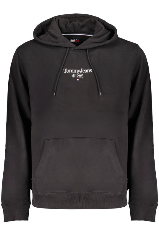 TOMMY HILFIGER МЪЖКИ ЧЕРЕН СУИТШЪТ БЕЗ ЦИП-0