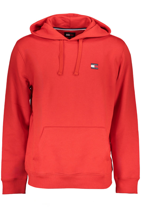 TOMMY HILFIGER МЪЖКИ ЧЕРВЕН СУИТШЪТ С ЦИП-0