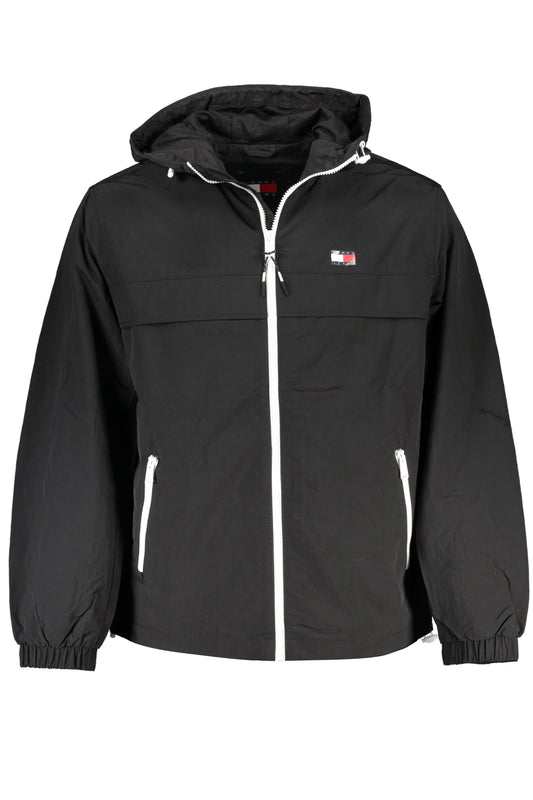 ЧЕРНО МЪЖКО СПОРТНО ЯКЕ TOMMY HILFIGER-0