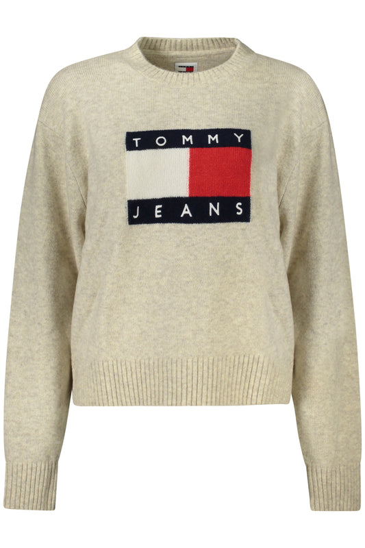 TOMMY HILFIGER ДАМСКИ ПУЛОВЕР БЕЖОВ-0