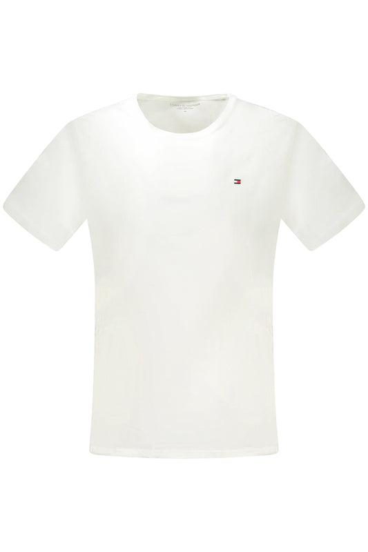 TOMMY HILFIGER МЪЖКА ТЕНИСКА С КЪС РЪКАВ БЯЛА-0