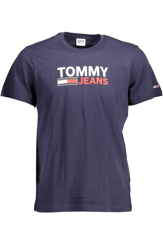 TOMMY HILFIGER МЪЖКА ТЕНИСКА С КЪС РЪКАВ СИН-0