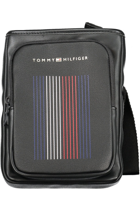 TOMMY HILFIGER МЪЖКА ЧАНТА ПРЕЗ РАМО ЧЕРНА-0