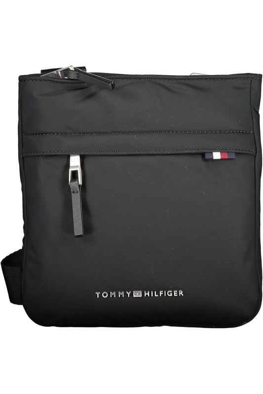 TOMMY HILFIGER МЪЖКА ЧАНТА ПРЕЗ РАМО ЧЕРНА-0
