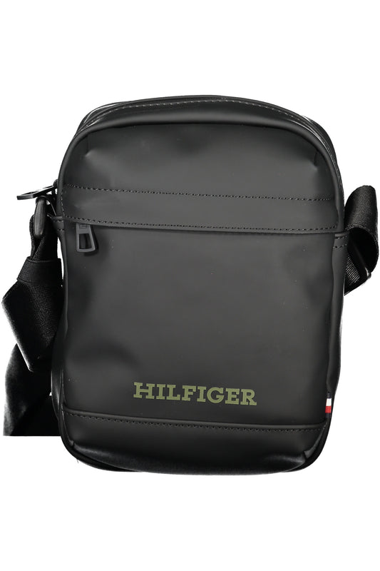 TOMMY HILFIGER МЪЖКА ЧАНТА ПРЕЗ РАМО ЧЕРНА-0