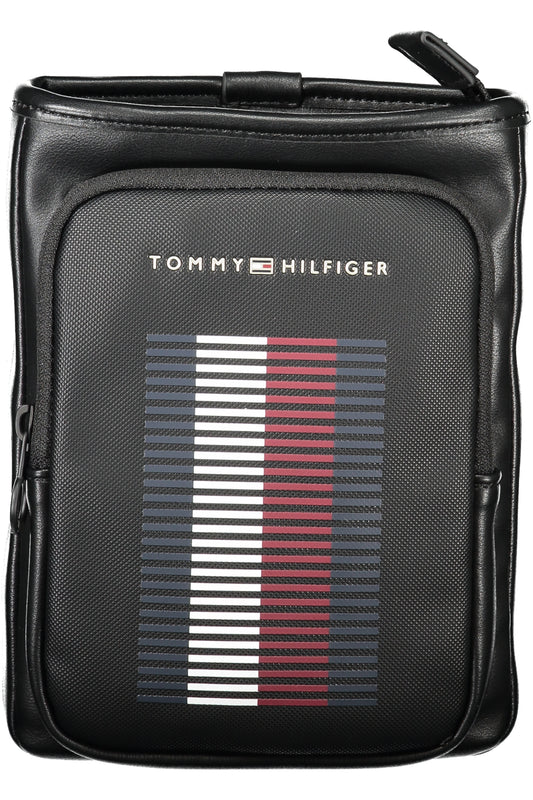 TOMMY HILFIGER МЪЖКА ЧАНТА ПРЕЗ РАМО ЧЕРНА-0