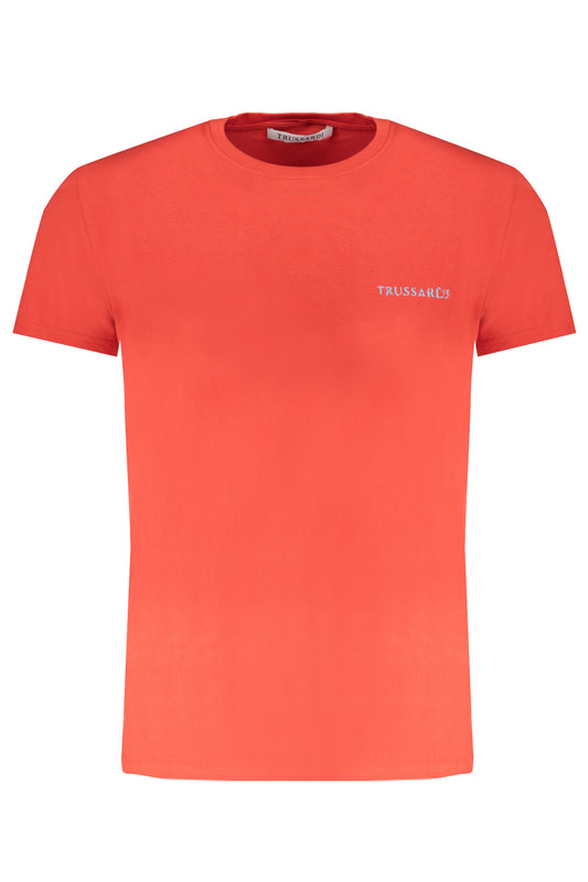 МЪЖКА ТЕНИСКА С КЪС РЪКАВ TRUSSARDI ЧЕРВЕНА-0