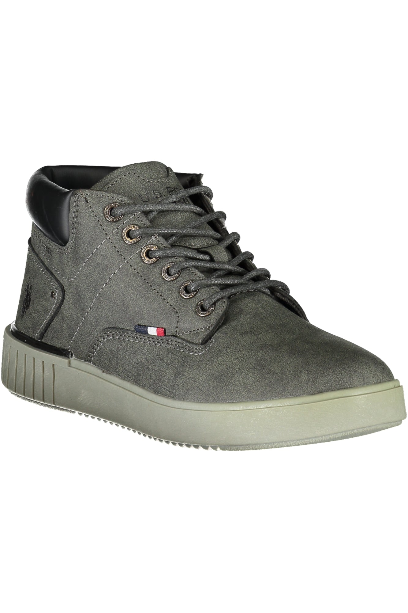 US POLO НАЙ-ДОБРА ЦЕНА СИВИ МЪЖКИ ОБУВКИ-1