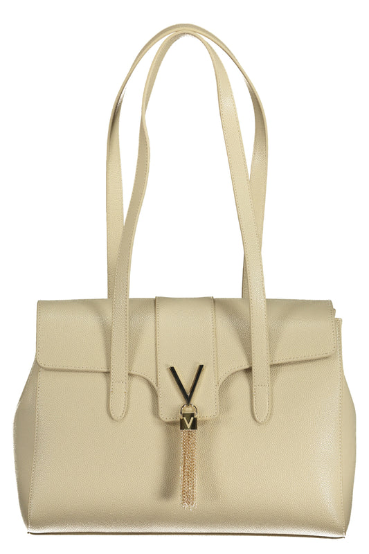VALENTINO BAGS БЕЖОВА ДАМСКА ЧАНТА-0