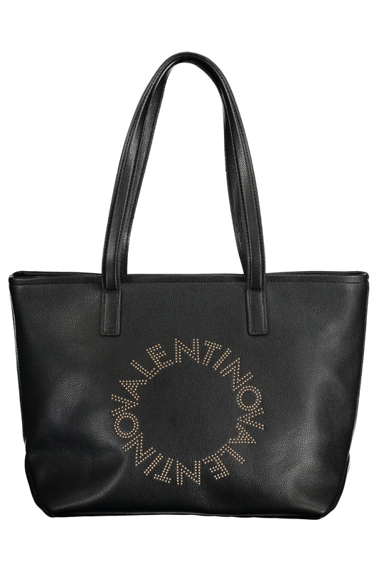 VALENTINO BAGS ЧЕРНА ДАМСКА ЧАНТА-0