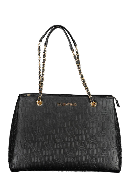 VALENTINO BAGS ЧЕРНА ДАМСКА ЧАНТА-0